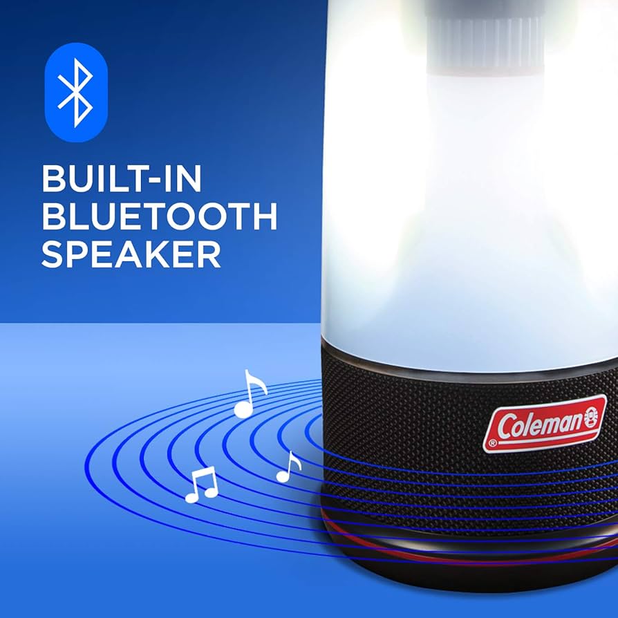 Coleman 360°SUNND &LIGHT Coleman Sound and Light LED Lantern 2000033083 - The Home Depot